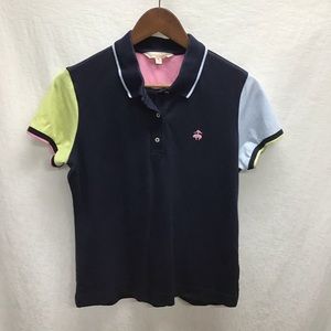 Brooks Brothers navy blue polo. EUC. Size large
